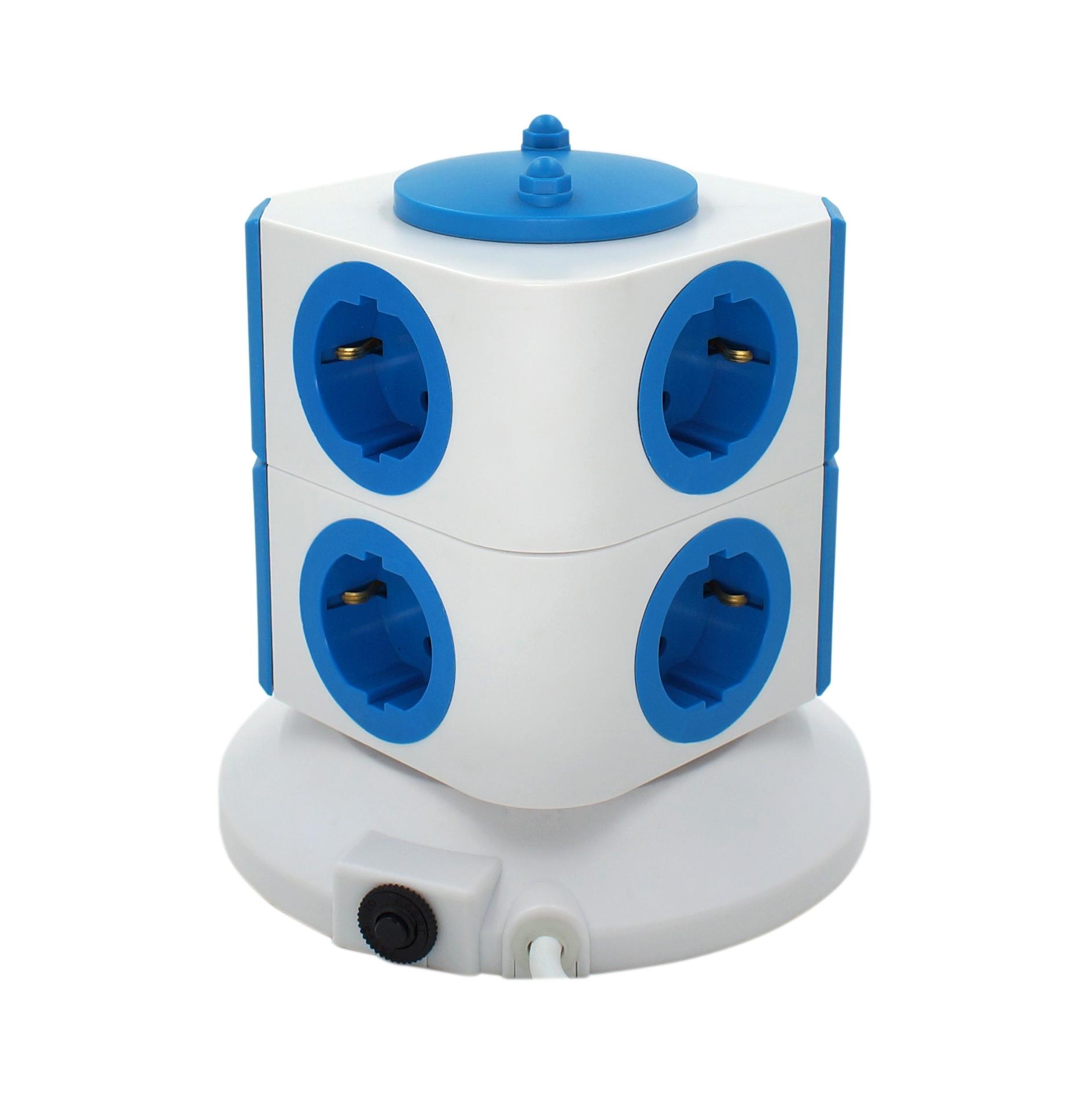 TORREGLETA  7 + 2 USB AZUL